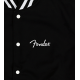 FENDER Custom Shop Varsity Jacket, Black/White, S