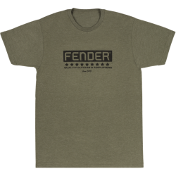 FENDER Bassbreaker Logo T-Shirt, Army Green XXL