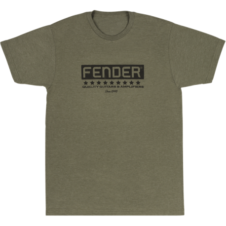 FENDER Bassbreaker Logo T-Shirt, Army Green XXL