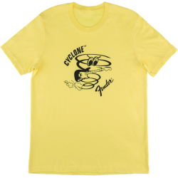 FENDER Fender® Cyclone T-Shirt, Yellow, XXL