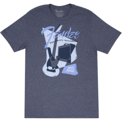 FENDER Fender® Vintage Geo 1946 T-Shirt, Blue, S