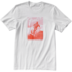 FENDER Fender® Jaguar® Surf T-Shirt, White and Red, S