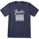 FENDER Fender® Deluxe Reverb® T-Shirt, Blue, S