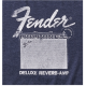 FENDER Fender® Deluxe Reverb® T-Shirt, Blue, M