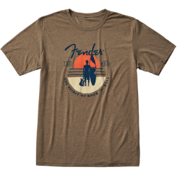 FENDER Fender® Sunset Spirit T-Shirt, Olive, S