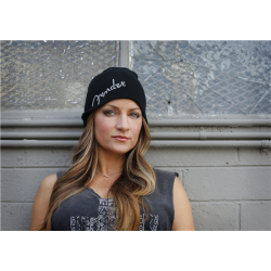 FENDER Fender® Logo Beanie, Black, One Size