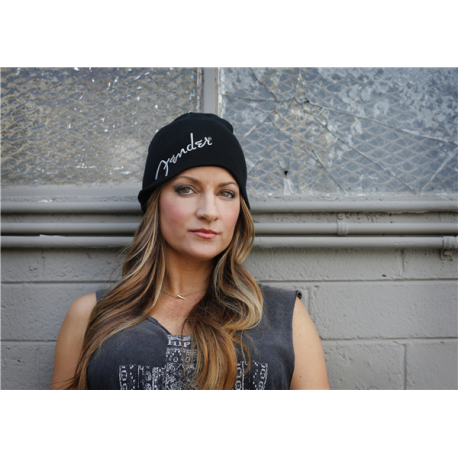 FENDER Fender® Logo Beanie, Black, One Size