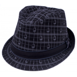 FENDER Fender® Axe Plaid Fedora, L/XL