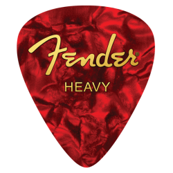 FENDER Fender™ Heavy Pick Mouse Pad, Red