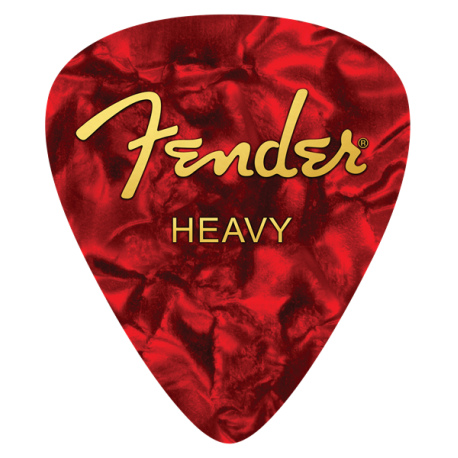 FENDER Fender™ Heavy Pick Mouse Pad, Red