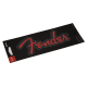 FENDER Fender™ Logo Sticker, Red Glitter