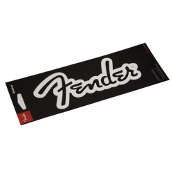 FENDER Fender™ Logo Sticker, White Matte