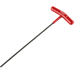 FENDER Truss Rod Adjustment Wrench, "T-Style", 1/8", Red