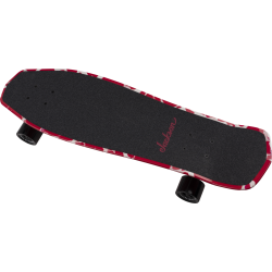 JACKSON Jackson® Red and White Crackle Skateboard