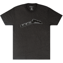 JACKSON Jackson® Headstock T-Shirt, Gray, S