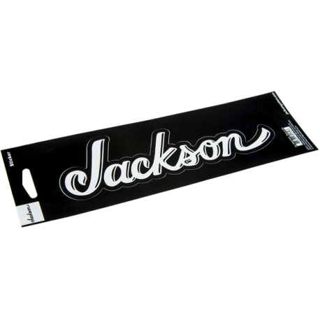 JACKSON Jackson Vinyl Sticker, White