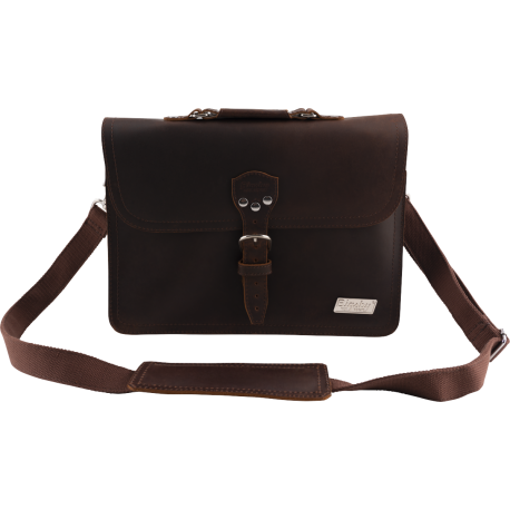 JACKSON Jackson® Limited Edition Leather Laptop Bag, Brown