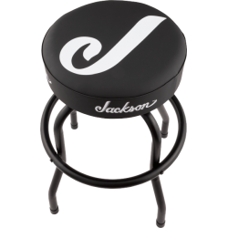 JACKSON Jackson® J Logo Barstool, Black and White, 24"