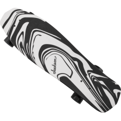 JACKSON Jackson® Swirl Skateboard, Black and White