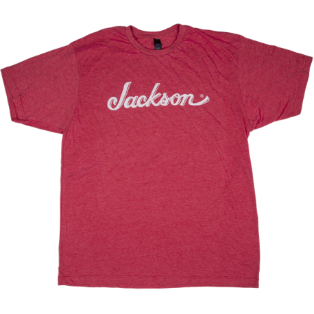 JACKSON Jackson® Logo Men's T-Shirt, Heather Red, L