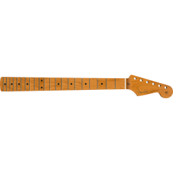 FENDER Roasted Maple Vintera® Mod 50's Stratocaster® Neck, 21 Medium Jumbo Frets, 9.5", "V" Shape