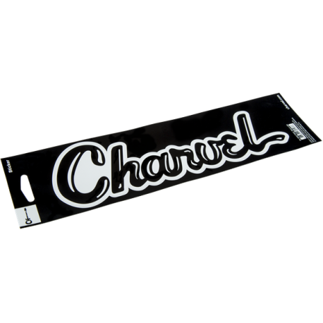 CHARVEL Charvel® Vinyl Sticker, Black