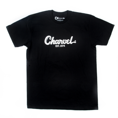 CHARVEL Charvel® Toothpaste Logo Men's T-Shirt, Black, L