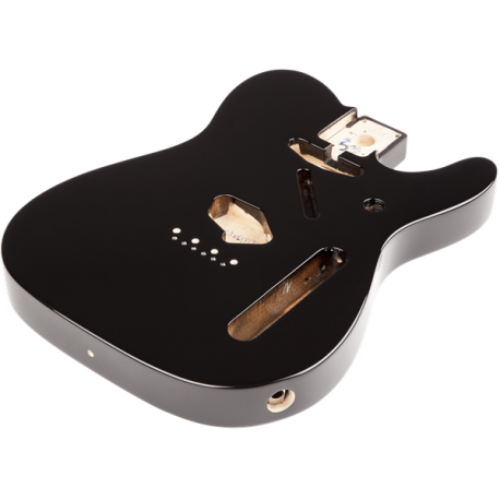 FENDER Classic Series 60's Telecaster® SS Alder Body Vintage Bridge Mount, Black