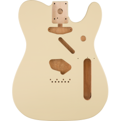 FENDER Classic Series 60's Telecaster® SS Alder Body Vintage Bridge Mount, Olympic White