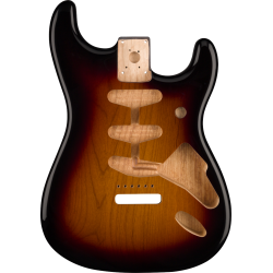 FENDER Classic Series 60's Stratocaster® SSS Alder Body Vintage Bridge Mount, 3-Color Sunburst