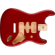 FENDER Deluxe Series Stratocaster® HSH Alder Body 2 Point Bridge Mount, Candy Apple Red