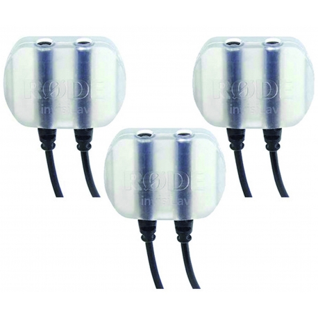 RODE InvisiLav Microphone lavalier discret pour i phone (par 10)
