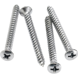 FENDER Neck Mounting Screws (4) (Chrome)