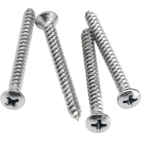 FENDER Neck Mounting Screws (4) (Chrome)