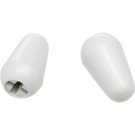 FENDER Stratocaster® Switch Tips, White (2)