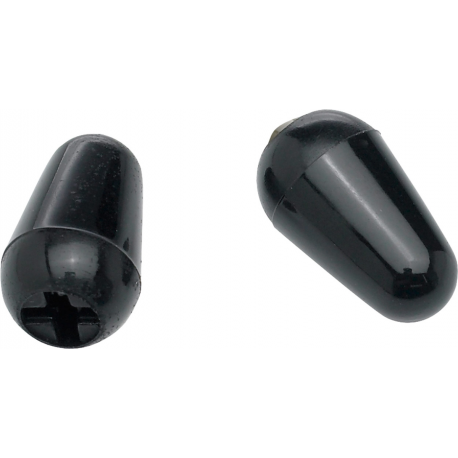 FENDER Stratocaster® Switch Tips, Black (2)