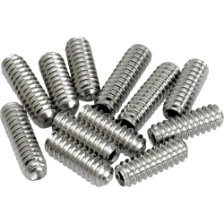 FENDER American Vintage Stratocaster®/Telecaster® Bridge Saddle Height Adjustment Screws (12) (Nickel)