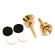 FENDER Pure Vintage Strap Buttons, Gold (2)