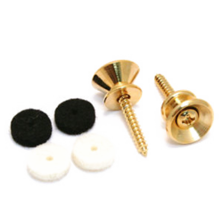 FENDER Pure Vintage Strap Buttons, Gold (2)