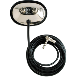 FENDER 2-Button Vintage-Style Footswitch: Vibrato / Reverb On/Off with 1/4" Jack