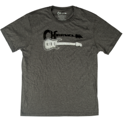 CHARVEL Charvel® Style 1 T-Shirt, Gray, L