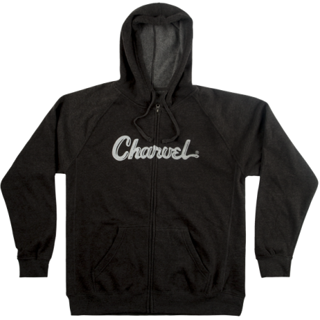 CHARVEL Charvel® Logo Hoodie, Charcoal, XL