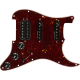 FENDER Pre-Wired Strat Pickguard, Shawbucker Bridge/Gen 4 Noiseless Neck/Middle HSS, Tortoise Shell 11 Hole PG