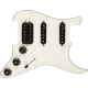FENDER Pre-Wired Strat Pickguard, Shawbucker Bridge/Gen 4 Noiseless Neck/Middle HSS, Parchment 11 Hole PG