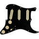 FENDER Pre-Wired Strat Pickguard, Original '57/'62 SSS, Black 11 Hole PG