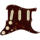 FENDER Pre-Wired Strat Pickguard, Tex-Mex SSS, Tortoise Shell 11 Hole PG