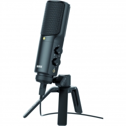 RODE NTUSB Microphone à condensateur USB compatible PC, Mac,Ipad.