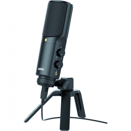 RODE NTUSB Microphone à condensateur USB compatible PC, Mac,Ipad.