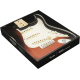 FENDER Pre-Wired Strat Pickguard, Tex-Mex SSS, Parchment 11 Hole PG