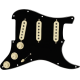 FENDER Pre-Wired Strat Pickguard, Tex-Mex SSS, Black 11 Hole PG
